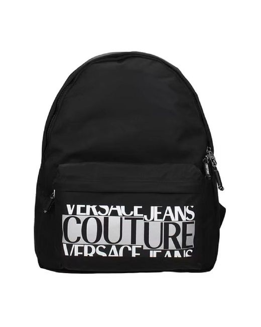 Versace Jeans Couture Black Backpacks for men