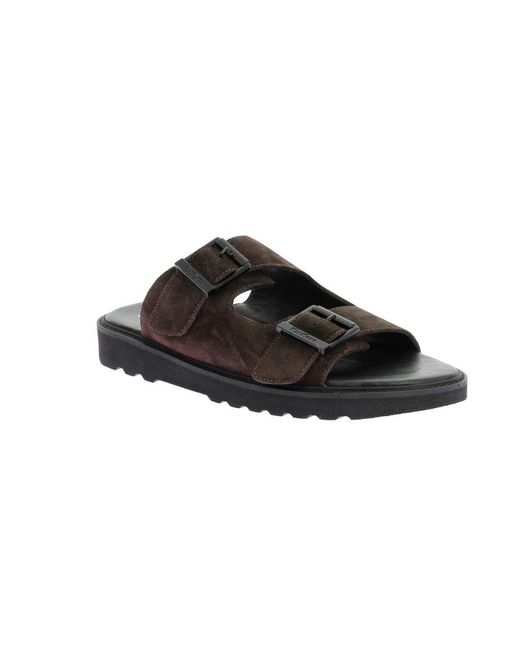 Sliders di Kickers in Black da Uomo