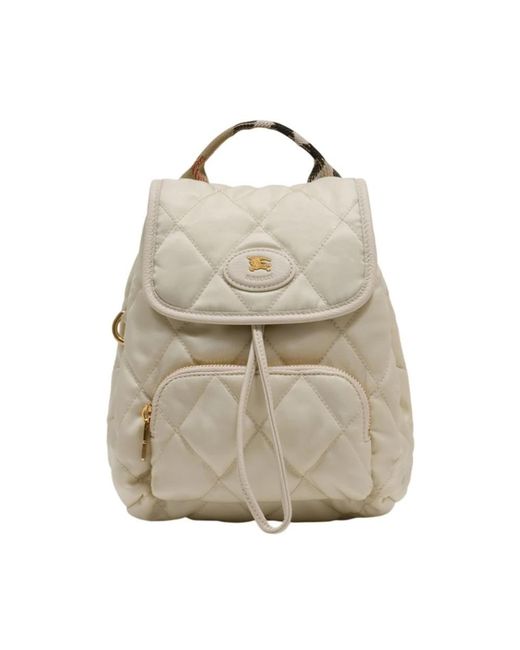 Burberry Ll Mini Backpack in het Natural