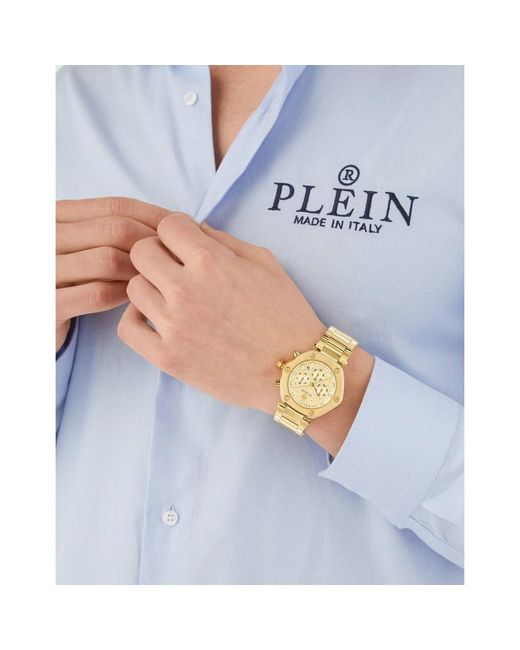Philipp Plein Metallic Watches for men