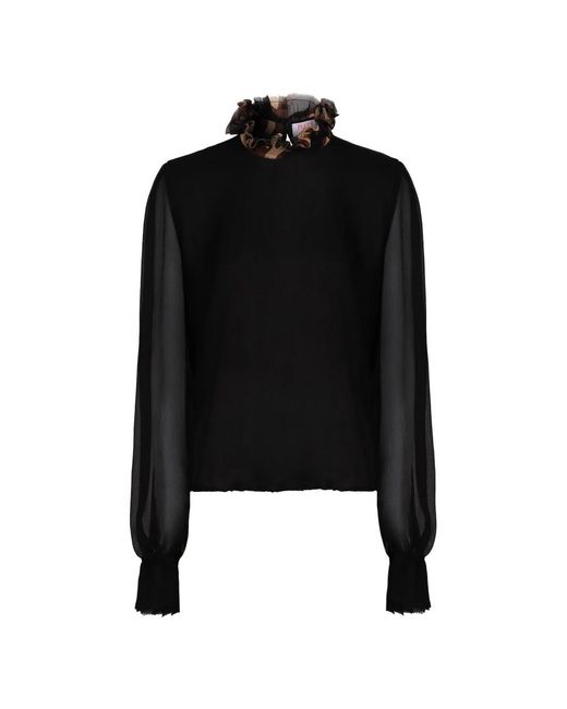 Emilio Pucci Black Blouses