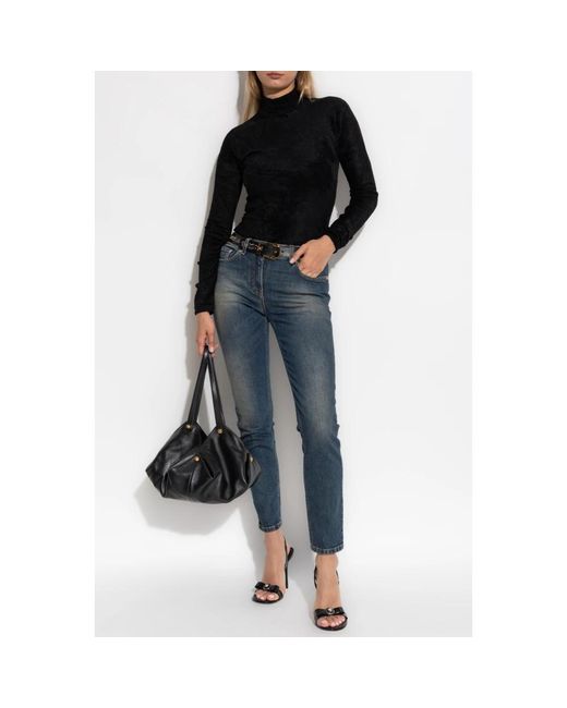Versace Black Turtlenecks