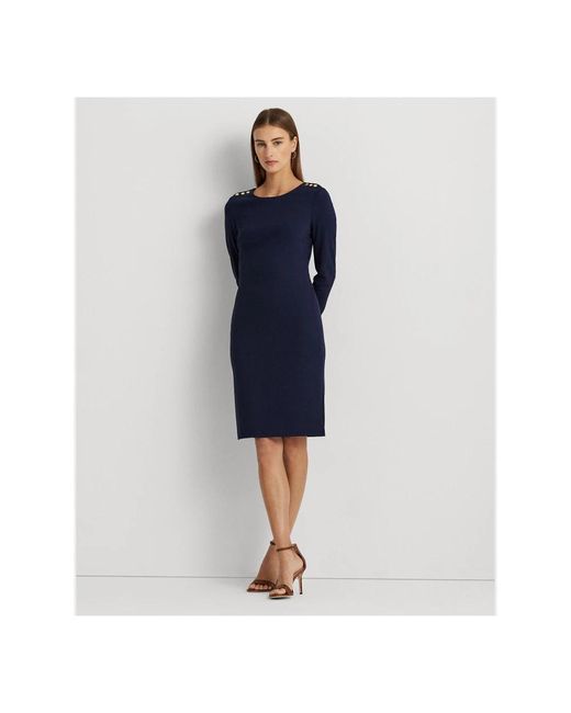 navy cocktail dresses Blue Sequin Dress NEW Hand Bead:No Size:16.5-32-33 Image 1 of RUFFLED
