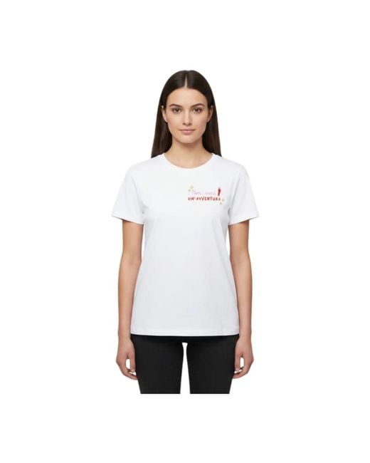 Mc2 Saint Barth White T-Shirts