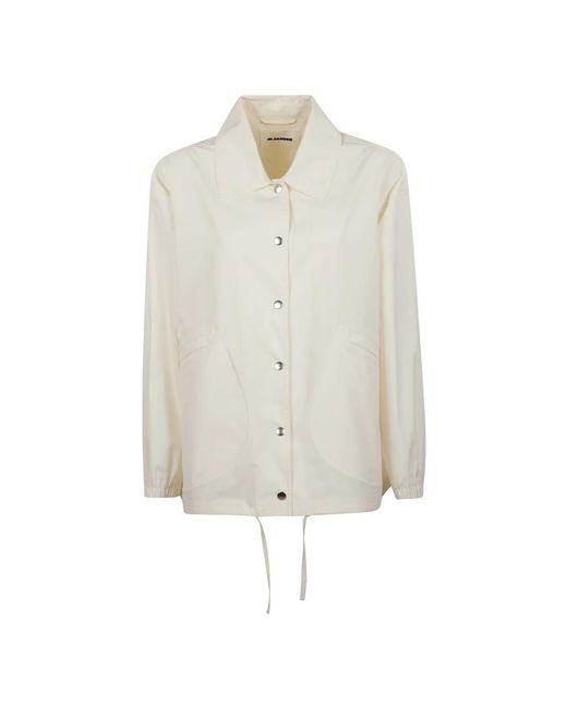 Light Jackets Jil Sander en coloris White