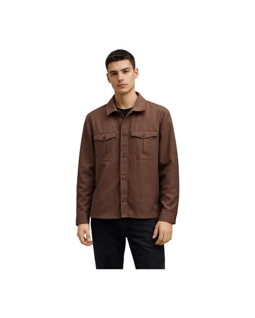 Franzese Collection Brown Light Jackets for men