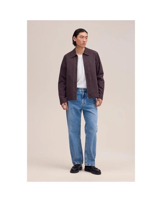 NN07 Brown Light Jackets for men