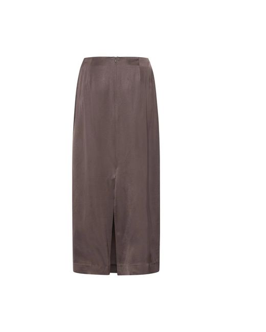Ichi Rokken ,Bruin ,Midi Rok in het Brown