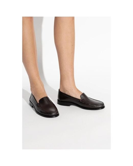 Aeyde Black Loafers