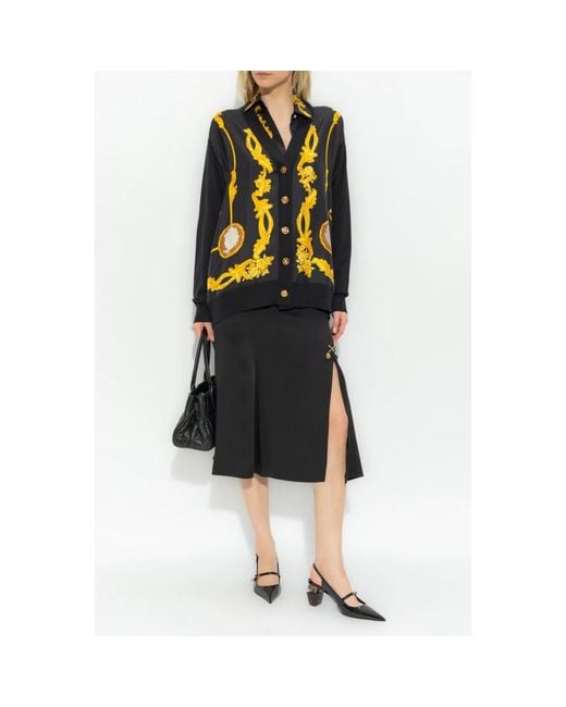 Cardigans Versace de color Black