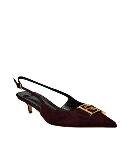 Elisabetta Franchi Brown Pumps