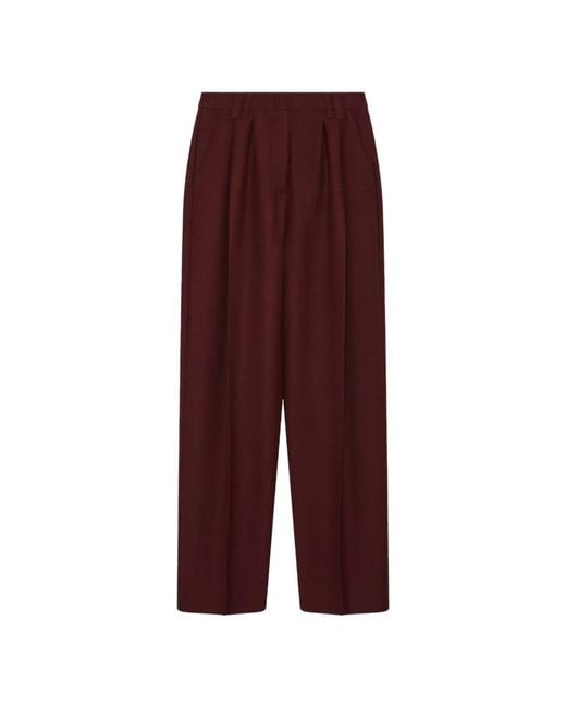 Marella Purple Wide Trousers