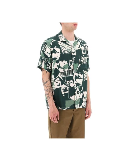 Shirts > short sleeve shirts Portuguese Flannel pour homme en coloris Green