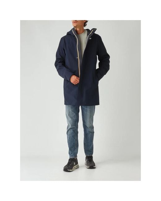 K-Way Blue Light Jackets for men