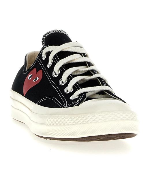 COMME DES GARÇONS PLAY Black Sneakers