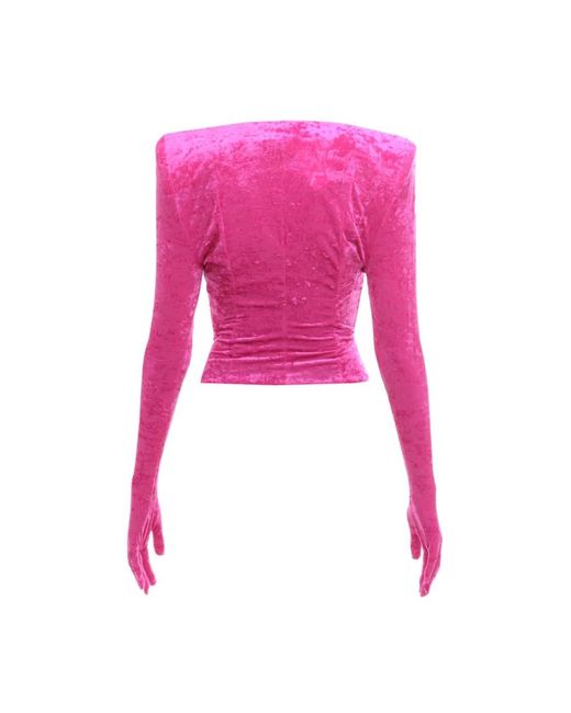 Vetements Pink Long Sleeve Tops