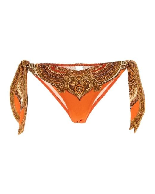 Zimmermann Orange Bikinis