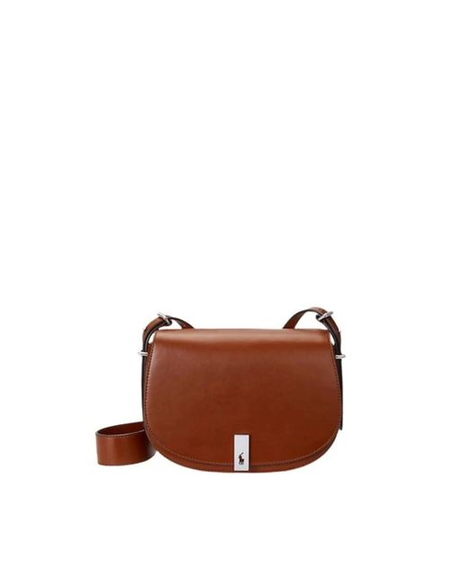 Polo Ralph Lauren Brown Cross Body Bags