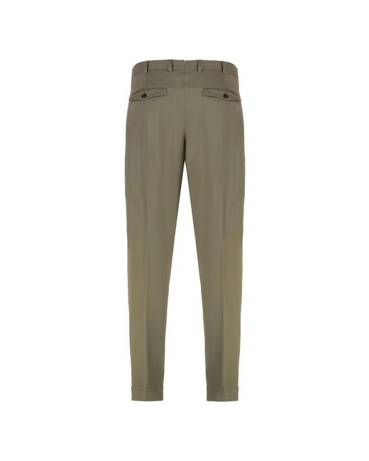 PT Torino Green Suit Trousers for men