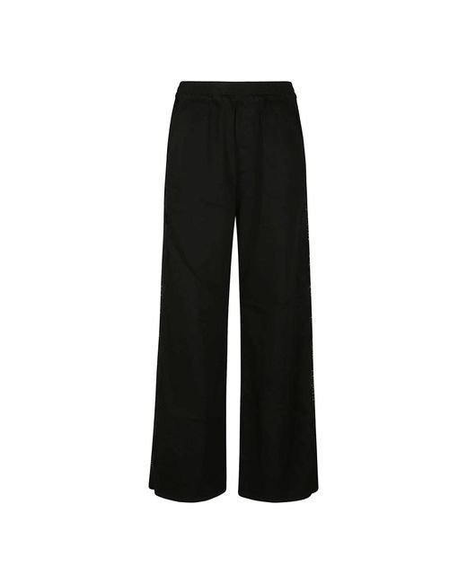 Pinko Black Wide Trousers