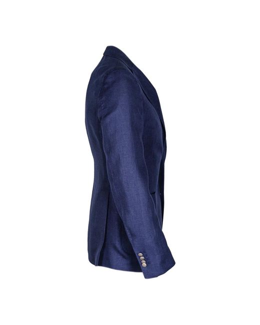Luigi Bianchi Blue Blazers for men