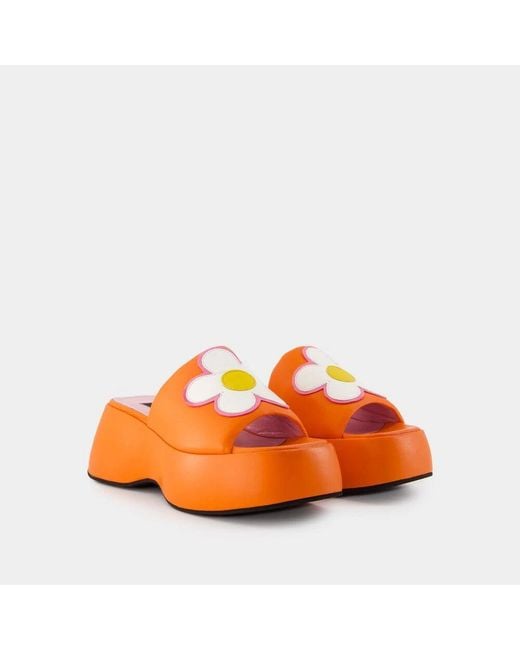 Sliders CAREL PARIS de color Orange