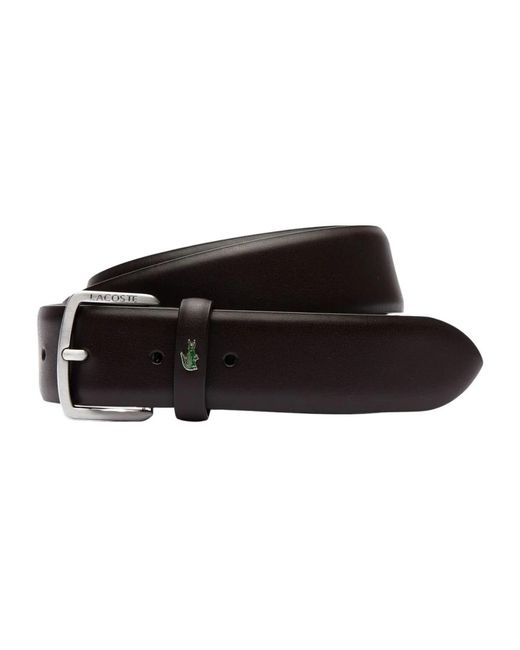 Lacoste Core collection brauner gürtel in Black für Herren