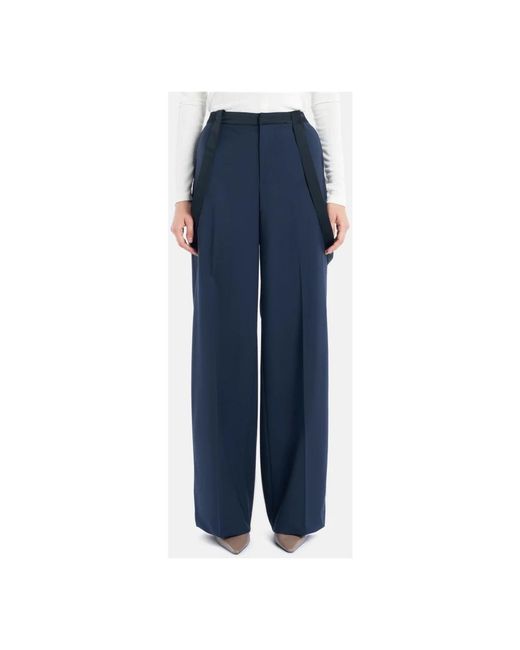 Dondup Blue Wide Trousers
