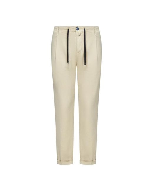 Chinos Hand Picked de hombre de color Natural