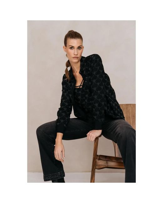 Maicazz Black Parvin Blouse
