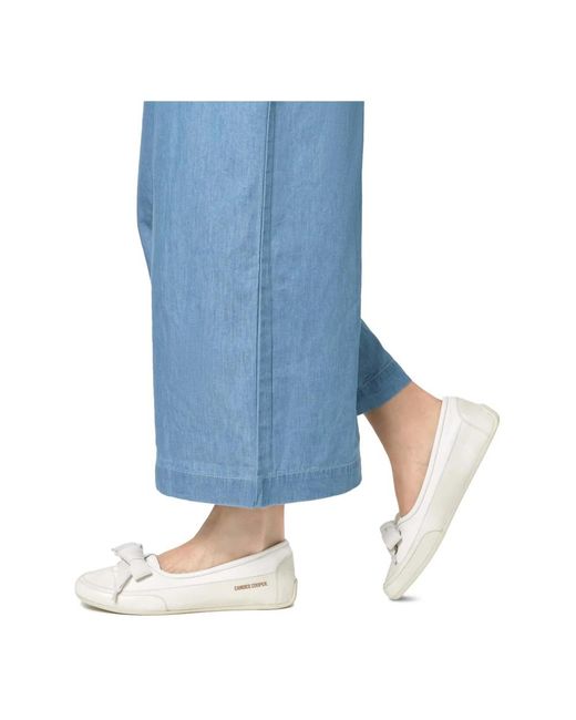 Candice Cooper White Ballerina Shoes