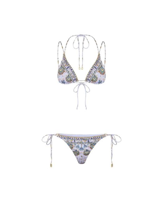 Camilla White Bikinis