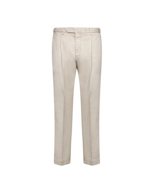 Slim-Fit Trousers Dell'Oglio de hombre de color Natural