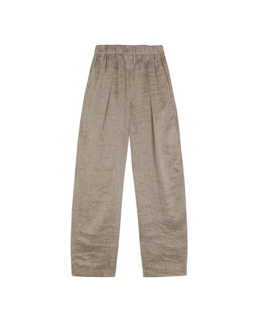 Cortana Gray Tapered Trousers