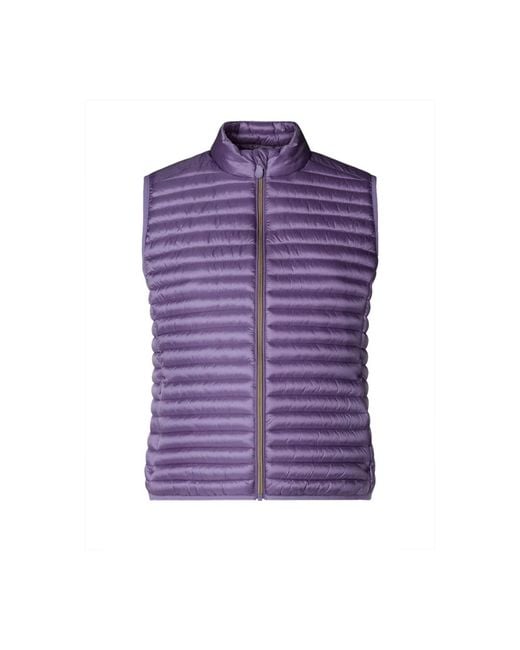 Save The Duck Vests in het Purple