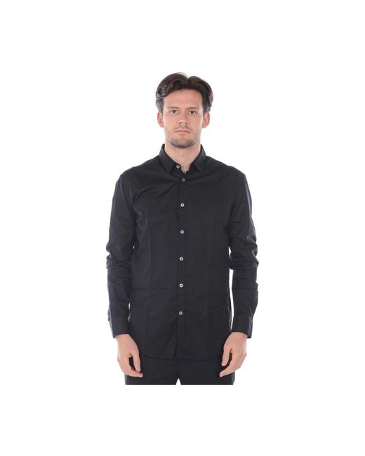 Daniele Alessandrini Blue Casual Shirts for men