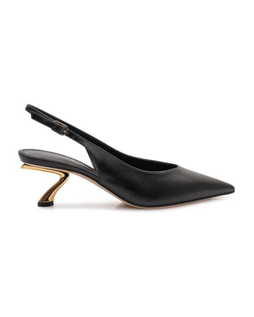 Ferragamo Black Pumps