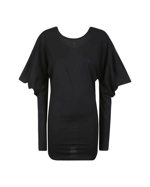 Vestido origami jersey Setchu de color Black