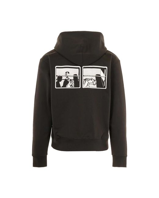 KENZO Stad Klassiek Zwart Rits Hoodie in het Black voor heren