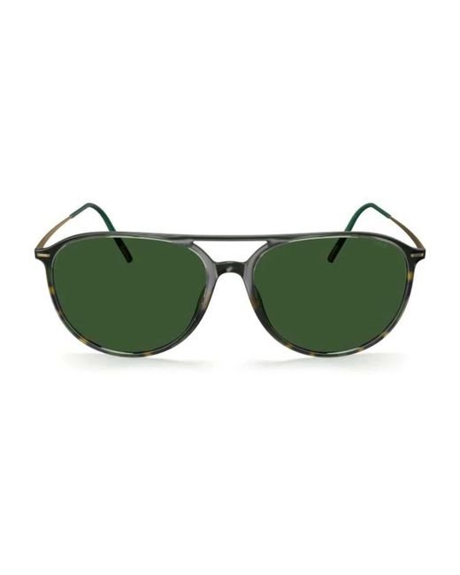 Silhouette Green Sunglasses for men