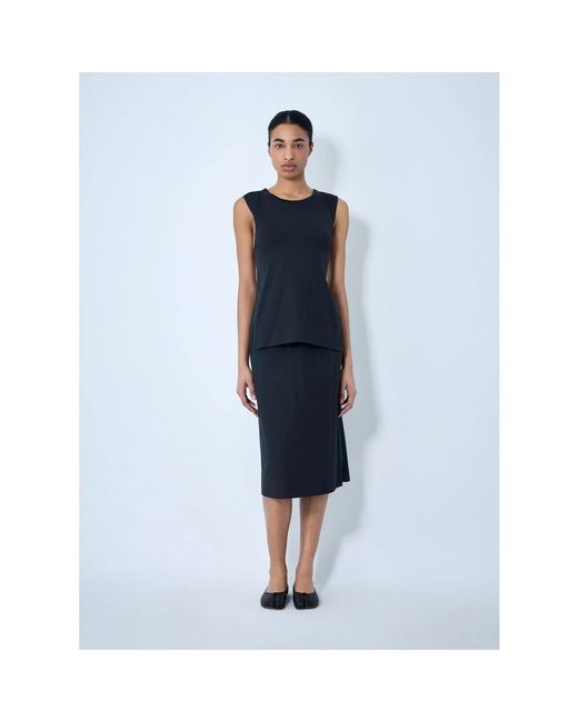 Rier Blue Midi Skirts