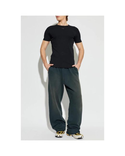 DIESEL Black T-Shirts for men