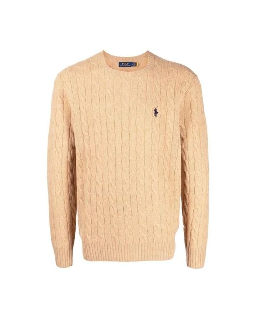 Ralph Lauren Pullover in het Natural voor heren