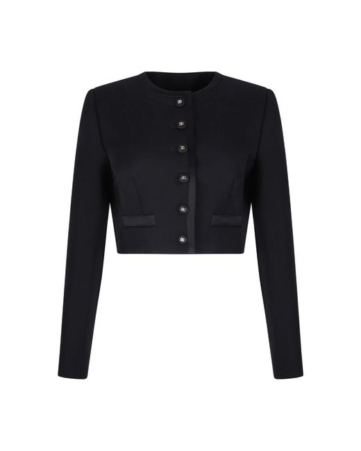 Dolce & Gabbana Black Light Jackets