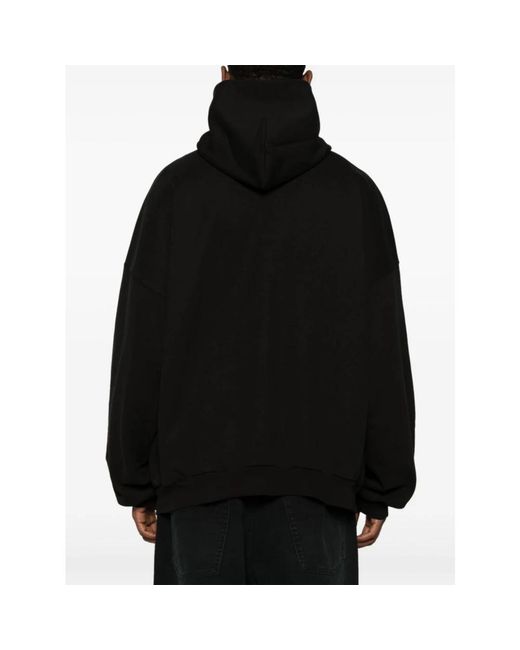 Balenciaga Black Hoodies for men