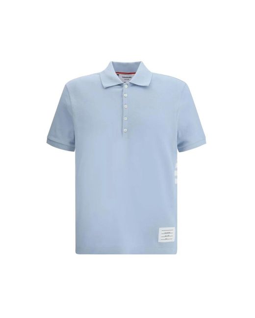 Thom Browne Blue Polo Shirts for men