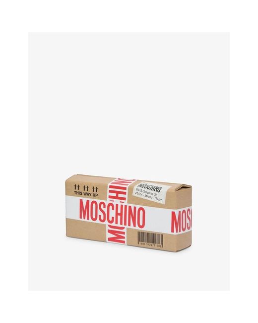 Moschino Red Clutches