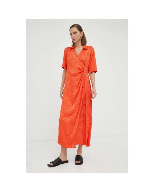 Maxi Dresses 2nd Day de color Orange