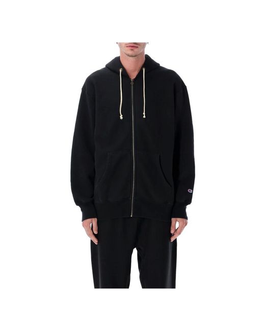 Champion Black Zip-Throughs for men
