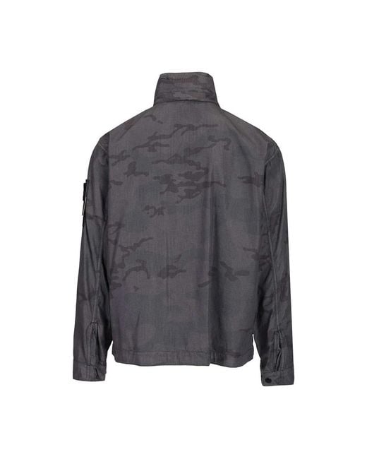 Stone Island Gray Light Jackets for men